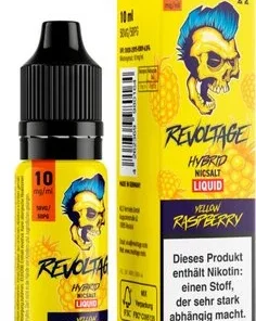 Revoltage Yellow Rasperry E-Liquid gelbe Himbeere mit Kühlung