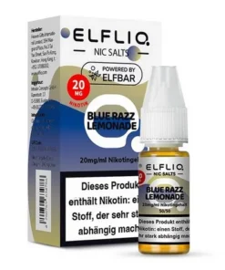 ELFBAR Elfliq Blue Razz Lemonade Nikotinsalzliquid