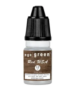E-Liquid egogreen Red USA 12 mg/ml Flasche 10 ml