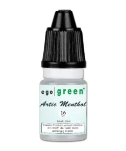E-Liquid egogreen Arctic Menthol 16 mg/ml Flasche 10 ml