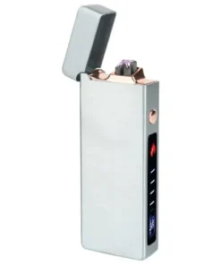 Feuerzeug Batterie FORMULA Double Arc silber USB