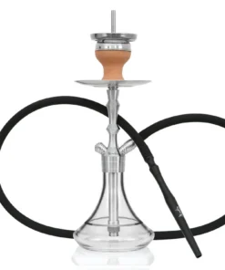 Aladin MVP 360 Edelstahl Shisha Clear Silver Ring