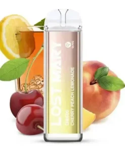 Elfbar – Lost Mary QM 600 – Cherry Peach Lemonade – 20mg