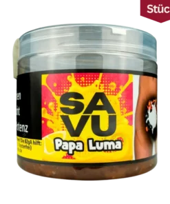 SaVu Papa Luma Grapefruit Limette Maracuja Tabak Shishatabak Dose (200g)