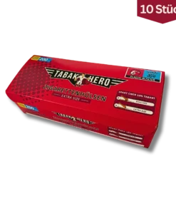 Bundle: Tabakhero Zigaretten Hülsen Extra Size (10×200 Stück)
