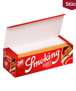Smoking Zigaretten Hülsen Extra Size (200 Stück)