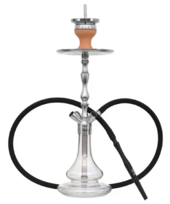 Aladin MVP 500 Edelstahl Shisha Shiny Clear