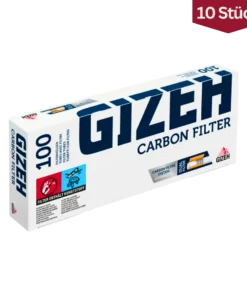 Bundle: Gizeh Carbon Filter Zigaretten Hülsen King Size (10×100 Stück)