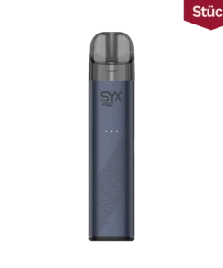 Syx Pod System Vape Akku Gerät Schwarz Metallic