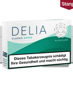 IQOS Delia Tabaksticks Classic Green Stange (10×20 Stück)