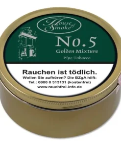 Pfeifentabak House of Smoke No.5 Golden Mixture 100 Gramm