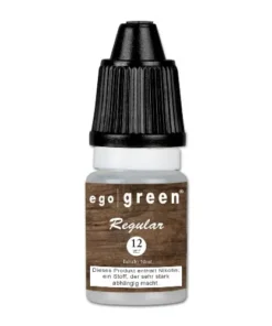 E-Liquid egogreen Regular 12 mg/ml Flasche 10 ml