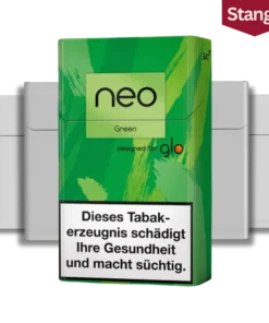 Glo Neo Tabaksticks Green Stange (10×20 Stück)