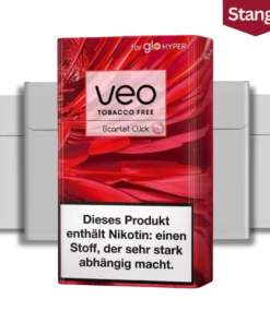 Glo Veo Tabaksticks Scarlet Click Stange (10×20 Stück)