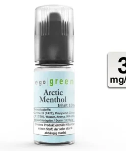 E-Liquid EGO GREEN Arctic Menthol 3 mg