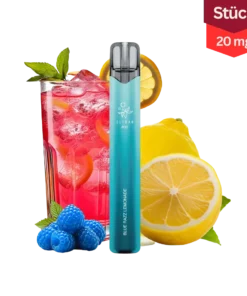 Elfbar Blue Razz Lemonade 20mg 800 Züge Vape Einweg E-Zigarette