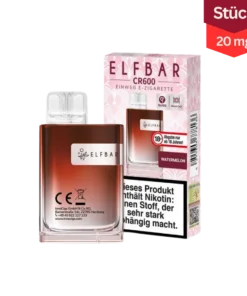 Elfbar CR600 Watermelon 20mg 600 Züge Vape Einweg E-Zigarette