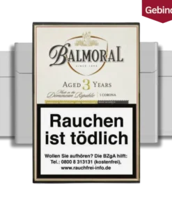 Bundle: Balmoral Corona Aged 3 Years Zigarren (5×5 Stück)