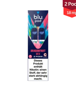Blu Bar Dragonfruit Mix Vape Pods 18mg (1×2 Stück)