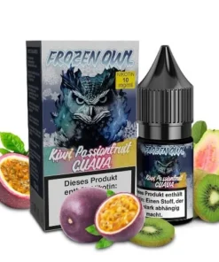 E-Liquid Nikotinsalz FROZEN OWL Kiwi Passion Fruit Guava 10mg