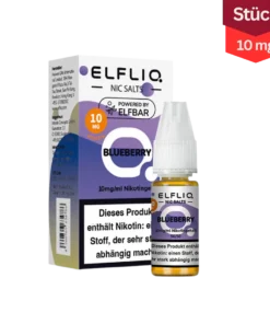 Elfliq Vape Liquid Blueberry 10mg (10ml)