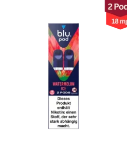 Blu Bar Watermelon Ice Vape Pods 18mg (1×2 Stück)