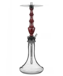 Hardwood Hookah Middle Groove Burgundy Shisha
