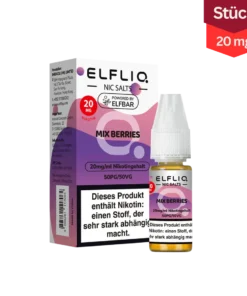 Elfliq Vape Liquid Mix Berries 20mg (10ml)
