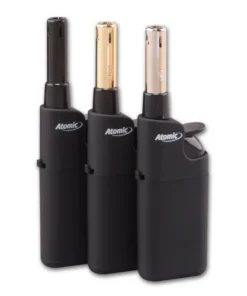 Stabfeuerzeug Piezo ATOMIC Black Line Mini BBQ sortiert