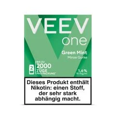 E-Shisha VEEV ONE POD GREEN MINT