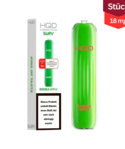 HQD Surv Double Apple Einweg E-Zigarette Vape 18mg