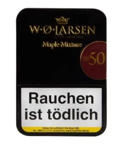 Pfeifentabak W.Ø. Larsen No.50 Maple Mixture 100 Gramm