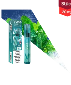 Vuse GO 1000 Peppermint Ice Vape Einweg E-Zigarette 20mg