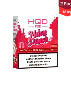 HQD Cirak Melon Punch 2 Pod E-Zigarette Vape Liquid 18mg