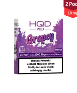 HQD Cirak Grapey 2 Pod E-Zigarette Vape Liquid 18mg