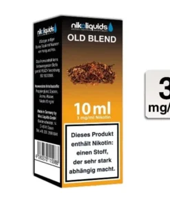 E-Liquid Nikoliquids Old Blend 3 mg/ml Flasche 10 ml