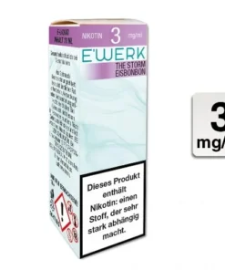 E-Liquid E’WERK The Storm 3 mg (Eisbonbon)