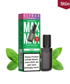 Elfbar Max Menthol Nachfüllbehälter Vape Pod 20mg