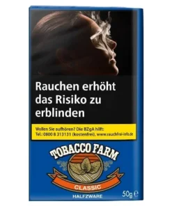 Pouch TOBACCO FARM Halfzware Zigarettentabak 50 Gramm