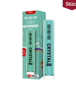 SKE Crystal Plus Akku Vape Gerät Blau 400 mAh