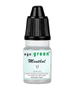 E-Liquid egogreen Menthol 12 mg/ml Flasche 10 ml