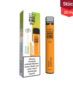 Aroma King Bar Mango Apple Pear Vape Einweg E-Zigarette 20mg