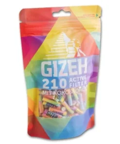 1×210 GIZEH Activ Filter Rainbow 6mm
