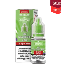 SKE Crystal Vape Liquid Kiwi Passionfruit Guava 20mg (10ml)