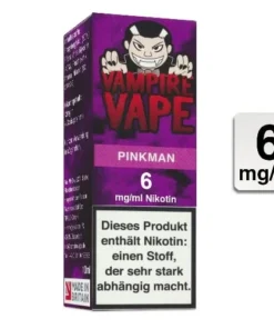E-Liquid VAMPIRE VAPE Pinkman 6 mg