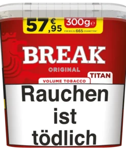 BREAK Zigarettentabak Original Titan 300 Gramm