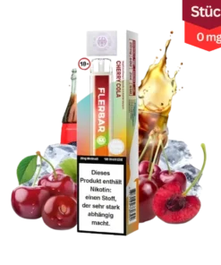 Flerbar M Cherry Cola Vape Einweg E-Zigarette 0mg