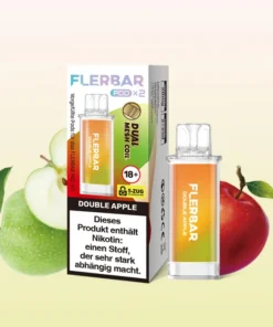 FLERBAR Pods – Double Apple – 20mg