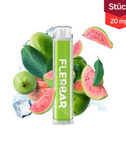 Flerbar M Guava Ice Vape Einweg E-Zigarette 20mg