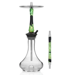 Union Hookah Sleek Hybrid Epox Obsidian Green
